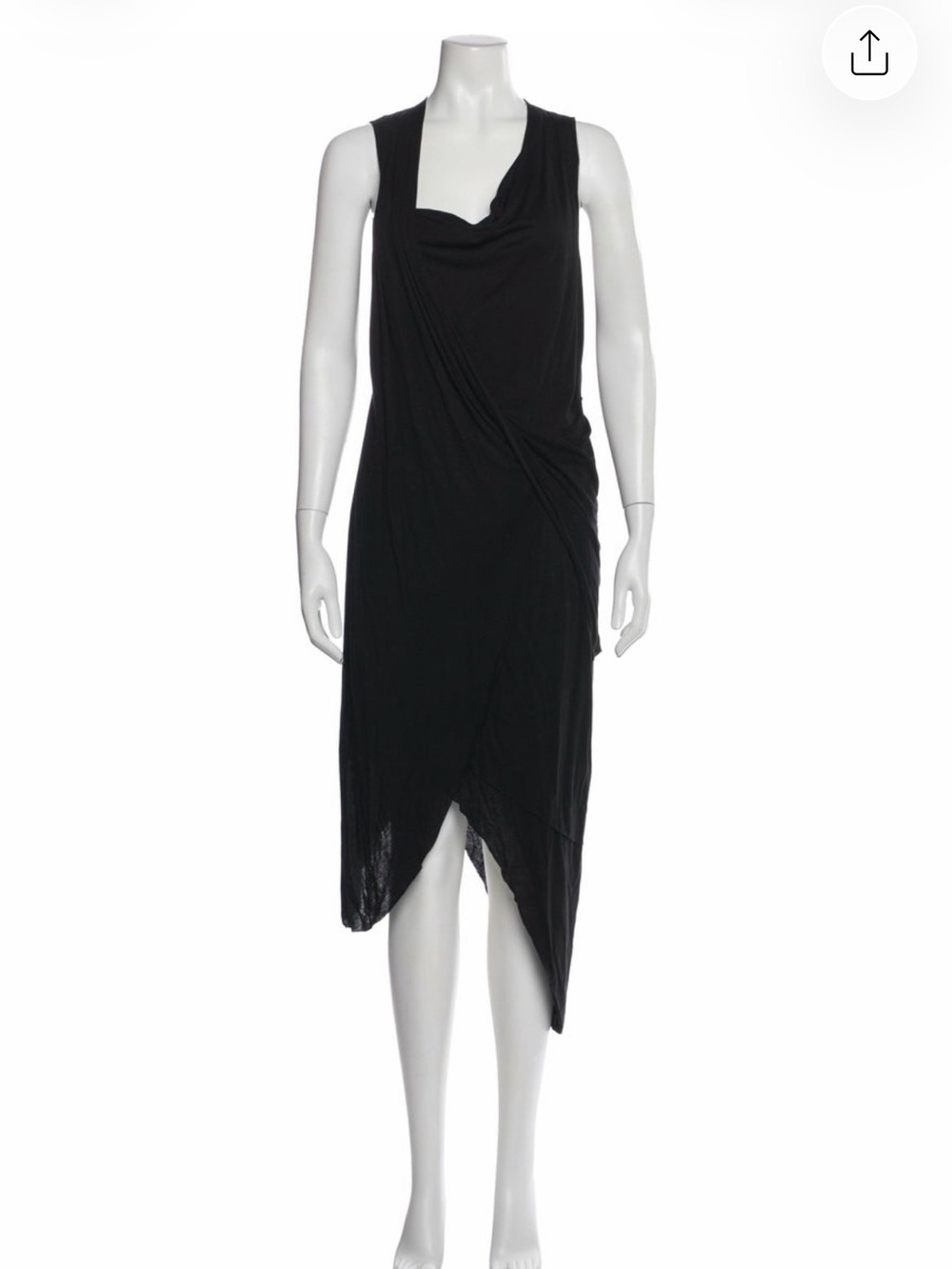 Helmut Lang Draped Sleeveless Women’s Dress
